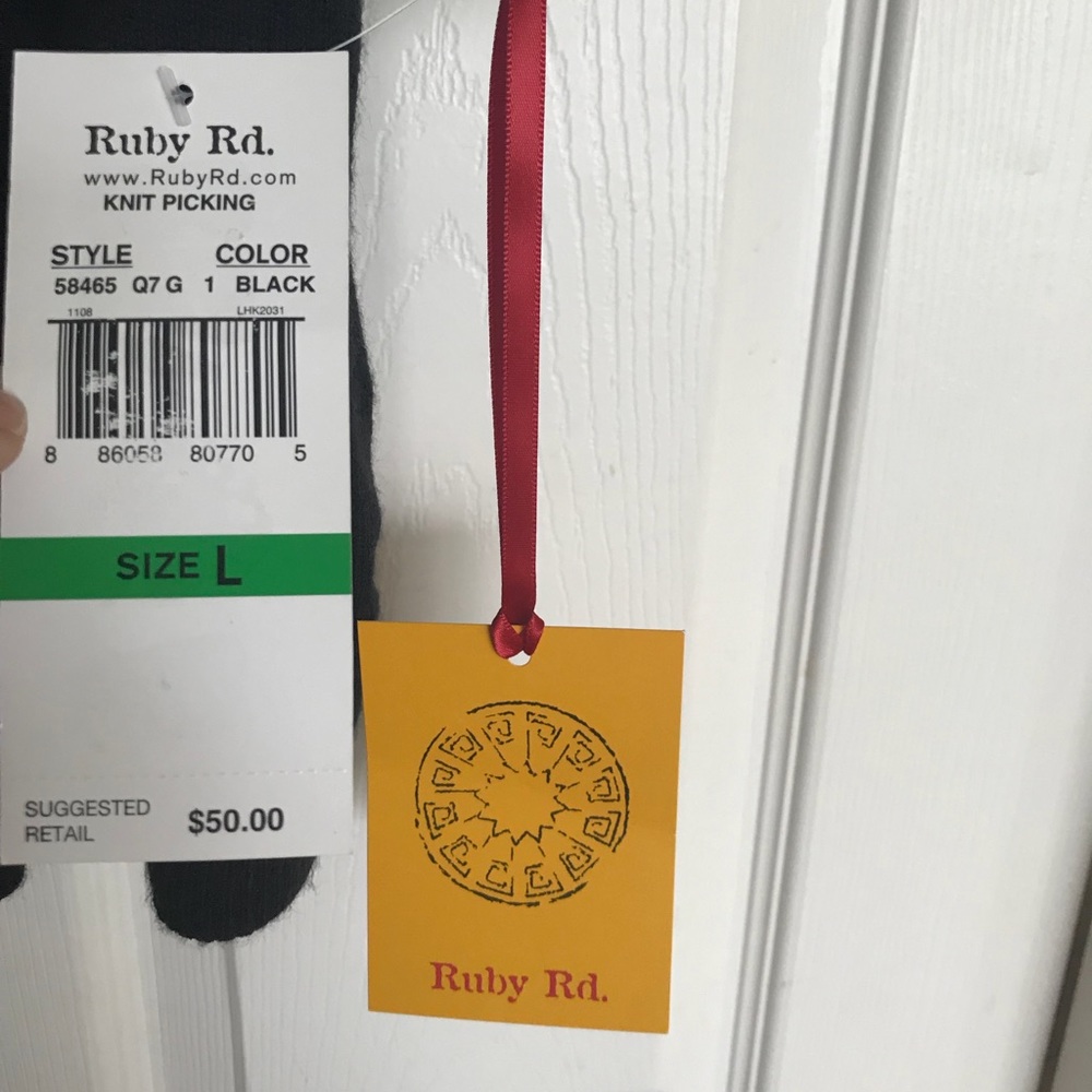 NWT Ruby Rd. sweater top - Picture 2 of 6